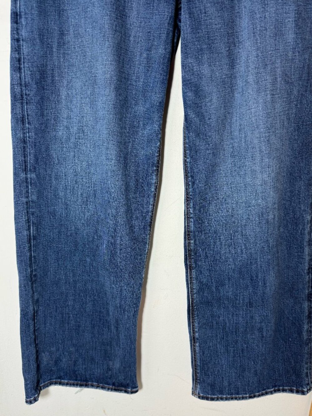 American Eagle Stovepipe Stretch Jeans Size 14 Regular Medium Wash Denim - Picture 4 of 10